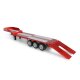Scania 770 S Zugmaschine + Tieflader-Sattelauflieger 6x4 1:24 RTR rot