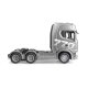Scania 770 S Zugmaschine + Tieflader-Sattelauflieger 6x4 1:24 RTR silber
