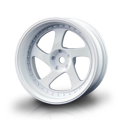 Drift Felge TMB weiß (+8mm Offset) (4 Stück)