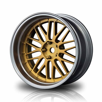 Drift Felge LM Silbermatt-Gold Offset verstellbar (4)