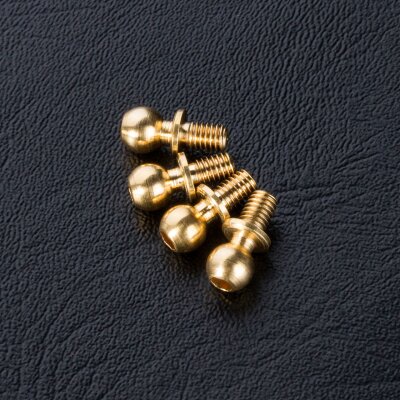 Kugelkopf Messing 4.8mm M3x4.5mm (4 Stück)