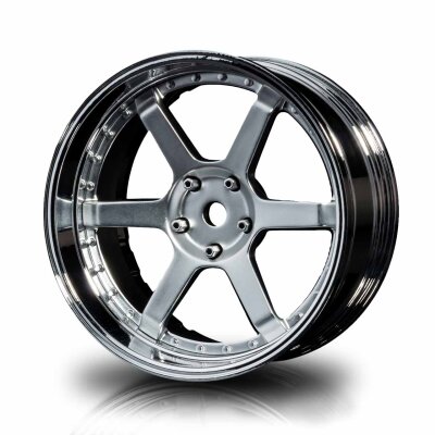 Drift Felge 106 Silber-Silbermatt Offset verstellbar (4)