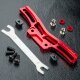 Dämpferbrücke Alu rot vorne RMX 2.0