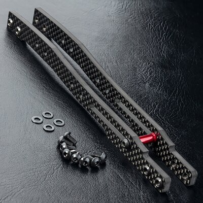 Chassisstreben Kohlefaser oben 3.5mm RMX 2.0