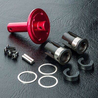 Starrachse Alu rot vorne RMX 2.0