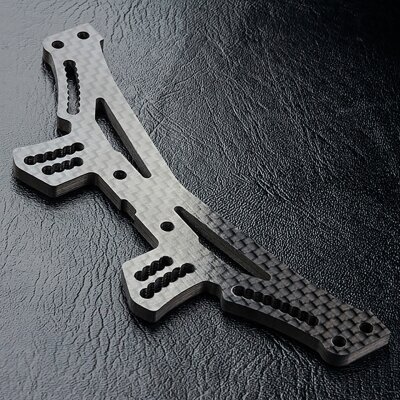 Dämpferbrücke Kohlefaser 3.5mm hinten RMX 2.0