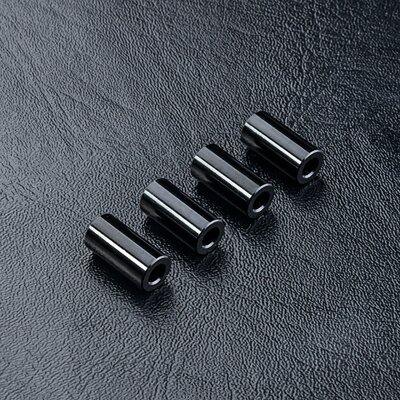 Distanzstück Alu schwarz 3x6x12mm CFX-W  (4 Stück)