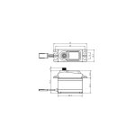 SC-1256TG Servo BLACK EDITION