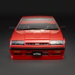 Nissan Skyline R31 Karosserie lackiert Rot 195mm RTU