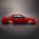 Nissan Skyline R31 Karosserie lackiert Rot 195mm RTU