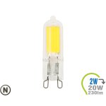 G9 LED Lampe 230V 2W Glas Neutralweiß