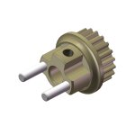 Aluminium Brems Riemenrad 20T