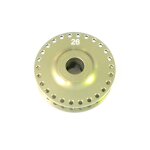 Aluminium Riemenrad 26T (Seite vorne)