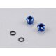 LED Halter Aluminium Blau für 5mm LED