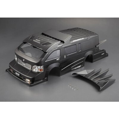 Furious Angel Karosserie Schwarz 195mm RTU