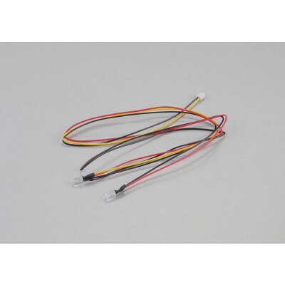 LED Licht Set mit 2x5mm Gelbe LED