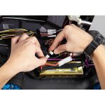 Auspuffanlage mit Dampf und LED