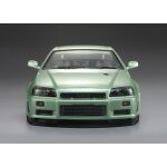 Nissan Skyline R34 Karosserie Champagner Grün 195mm RTU