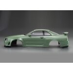 Nissan Skyline R34 Karosserie Champagner Grün 195mm RTU