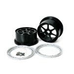 Wheel Black Xross MAX 7 Spoke 190MM (2 Stk.)