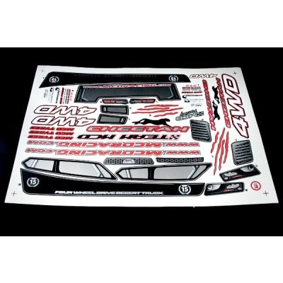 Cheetah V4 Dekorbogen