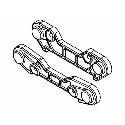 Schwingen Aufnahme Set 1T 3S Hinten (Optional)