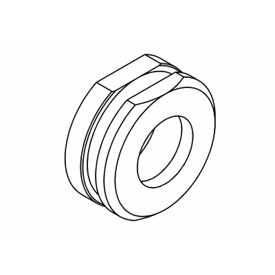 Untere Verschlusskappe für Alu Dämpfer