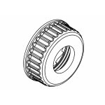 Untere Verschlusskappe für Plastikdämpfer