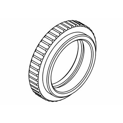 Rändelschraube Feder für Alu Dämpfer