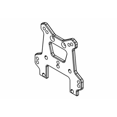 Stoßdämpferbrücke RR5 Competition Vorne