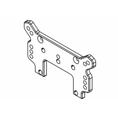 Stoßdämpferbrücke XS5 Competition Vorne
