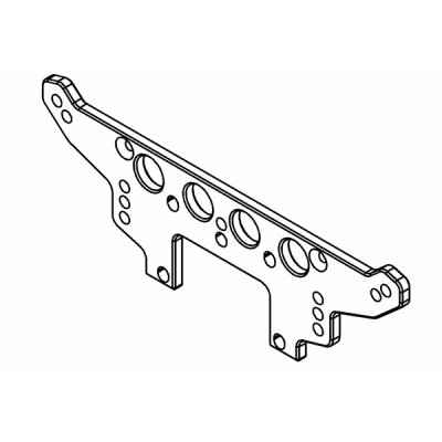 Stoßdämpferbrücke XS5 FT Hinten