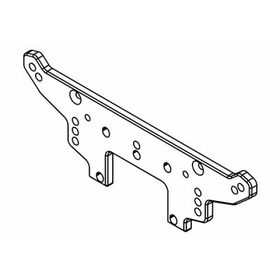 Stoßdämpferbrücke XS5 Competition Hinten