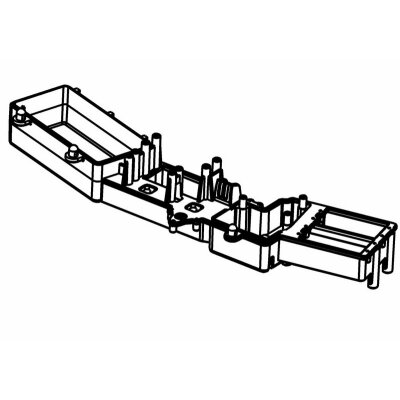 Servo und Elektronik Platte für Rhino / Hitec