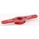 Servo Arm Alu 24Z Rot Doppelarm (1 Ebene)
