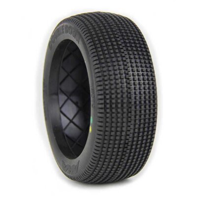 1:8 BUGGY REIFEN DOUBLE DOWN SUPERSOFT (1) (KEIN INSERTS) BULK