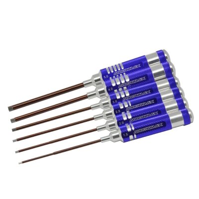 ALLEN WRENCH SET 1.5 2.0 2.5 3.0 4.0 & 5.0x120MM 6-teilig