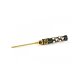 BALL DRIVER HEX WRENCH 3.0 X 100MM BLACK GOLDEN