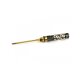 FLAT HEAD SCREWDRIVER 4.0 X 100MM BLACK GOLDEN
