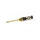 FLAT HEAD SCREWDRIVER 5.0 X 100MM BLACK GOLDEN