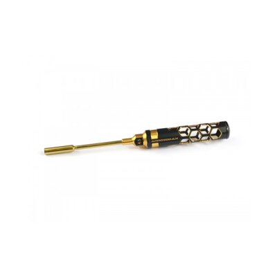 NUT DRIVER 4.5 X 100MM BLACK GOLDEN