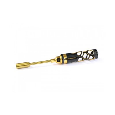 NUT DRIVER 8.0 X 100MM BLACK GOLDEN