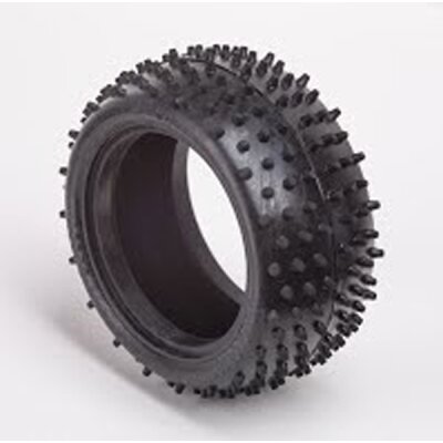 REIFEN BUGGY 1:10 BALLISTIC HINTEN SPIKE BLAU (2)