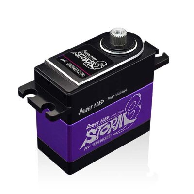 SERVO STORM3 BRUSHLESS BOITIER ALU 6/7.4V (32 KG/0.11 SEC)
