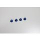 STOPMUTTERN BUND, M4X4.5 ALU, BLAU (4) / 1342