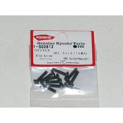 LINSENKOPFSCHRAUBEN M2.6X12 (10) - METALL