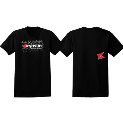 T-SHIRT  K-FADE 2.0 SCHWARZ KYOSHO - S