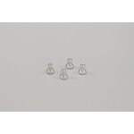 KUGELPFOSTEN 6,8MM (4) M3 ANGEFLANSCHT  (M3/10MM/H=9,5)