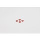 SCHEIBEN#ALU, 3X6.5X0.75MM, ROT (4)