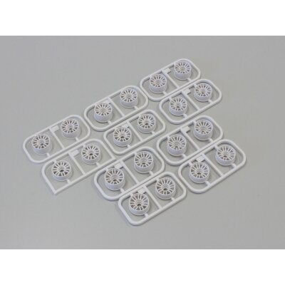 FELGENSET RAYS RE30 Mini-Z MR02-MR03 MULTIOFFSET, WEISS